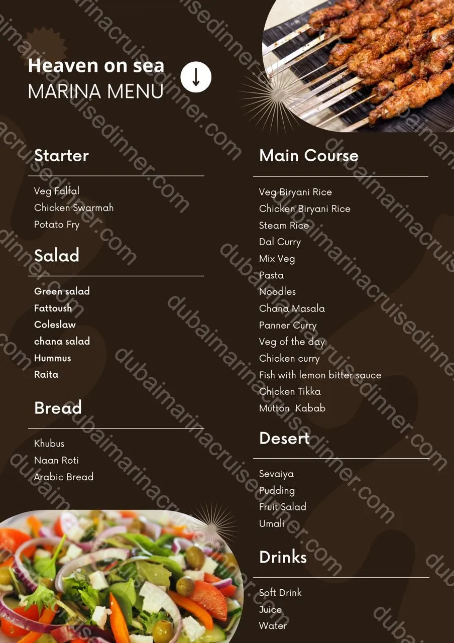 Luxury Menu